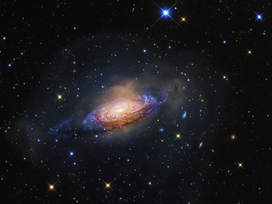 NGC 3521 – Thiên hà trong bọt bóng