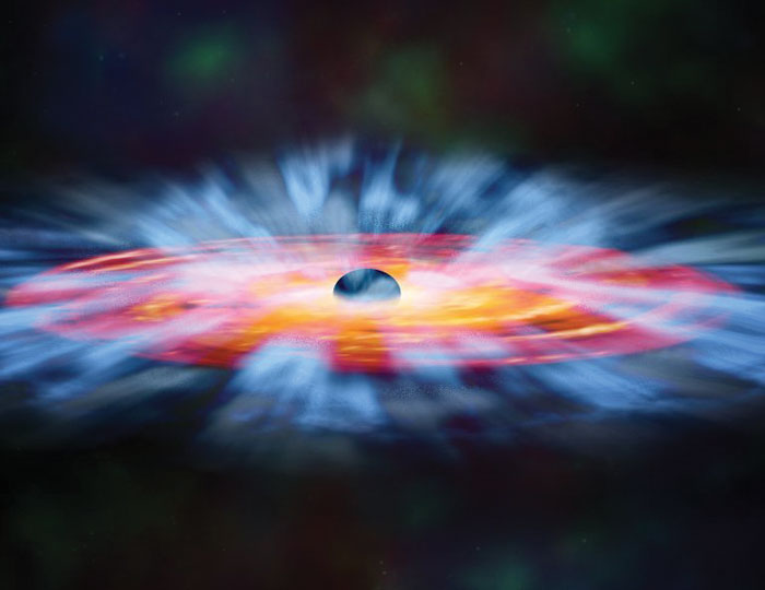 Lỗ đen là máy điều hòa nhiệt độ của thiên hà