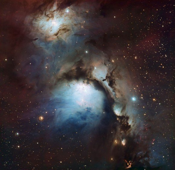 Một bức ảnh mới từ ESO của tinh vân phản xạ Messier 78