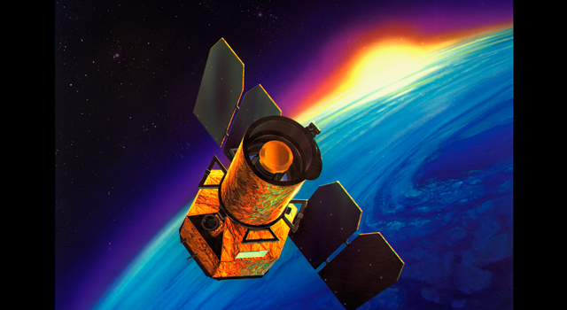 GALEX được phóng lên quỹ đạo hôm 28 tháng 4 năm 2003