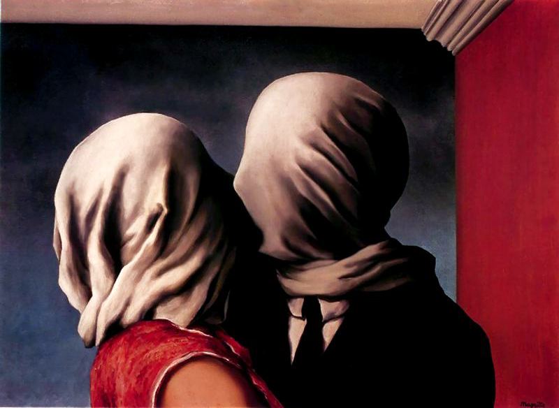 The Lovers, Rene Magritte, 1928.