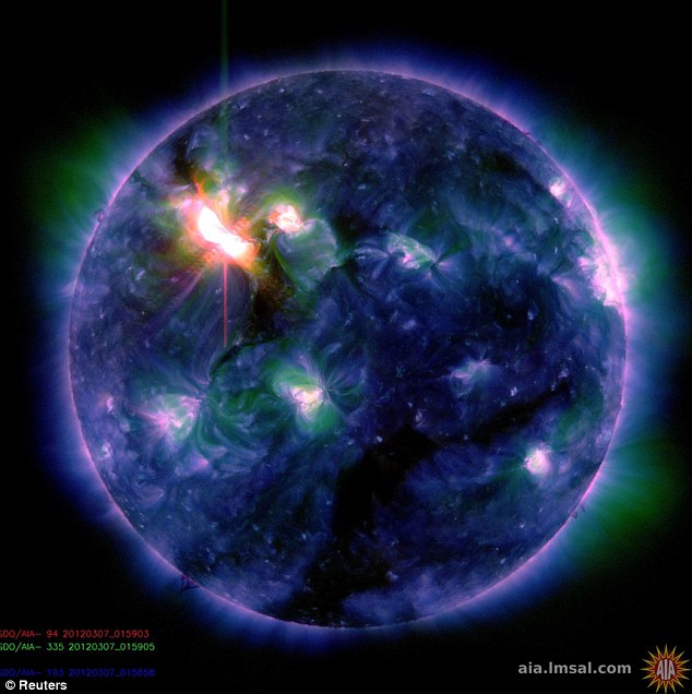 Tai lửa này được đặt tên là X5.4, nó là tai lửa lớn thứ hai – sau một tai lửa X6.9 hôm 9 tháng 8, 2011 – kể từ khi hoạt động của mặt trời đi vào một thời kì tương đối yên tĩnh gọi là cực tiểu mặt trời vào đầu năm 2007