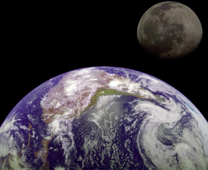 Tỉ số đồng vị titanium của Mặt trăng rất giống với tỉ số titanium trên Trái đất.