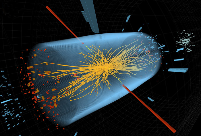 Cuối cùng đã tìm thấy. Boson Higgs khiến toàn ngành vật lí đang đổ mắt hướng về LHC (Ảnh: CERN)