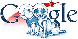 9 tháng 8, 2010 – Kỉ niệm chuyến bay vũ trụ của hai chú chó Belka và Stelka
