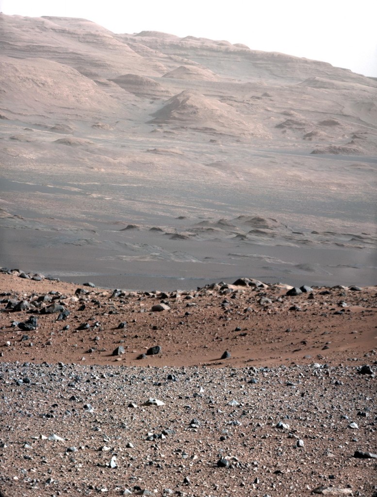 Ảnh phân giải cao của Núi Sharp trên sao Hỏa