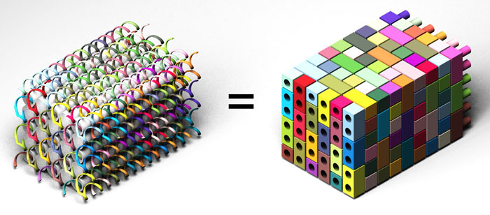 Xây dựng những cấu trúc nano 3D phức tạp từ gạch ADN