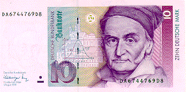 Carl Frederich Gauss 
