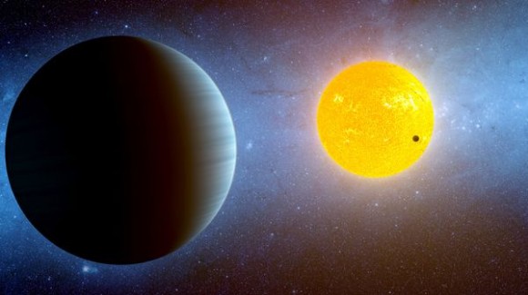 Hình minh họa hệ hành tinh Kepler 10