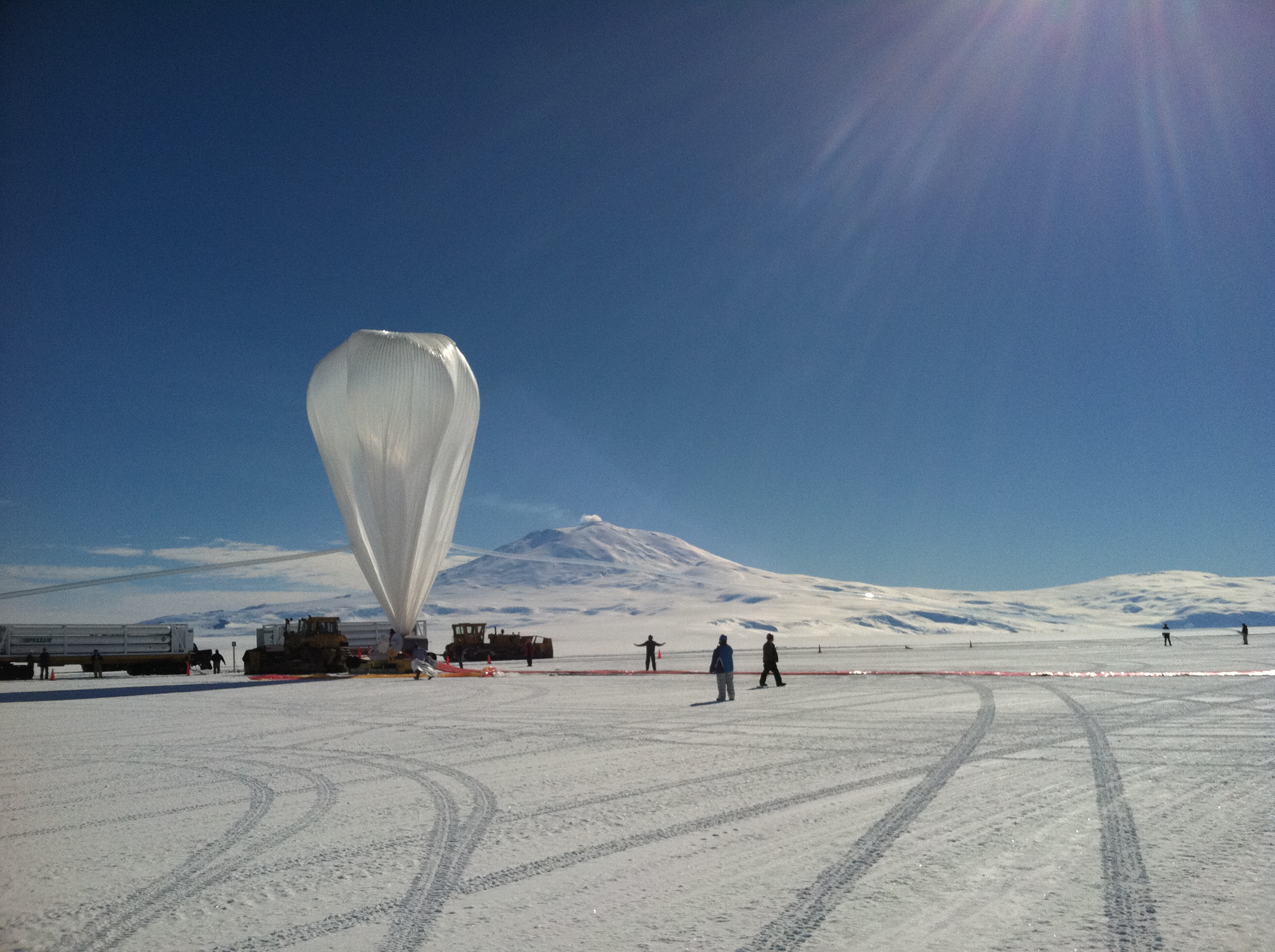 Một khí cầu khoa học ở Nam Cực 