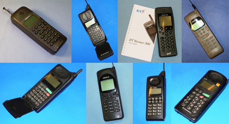 Một số mẫu điện thoại 2G đầu tiên