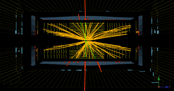 Dữ liệu va chạm hạt tại LHC