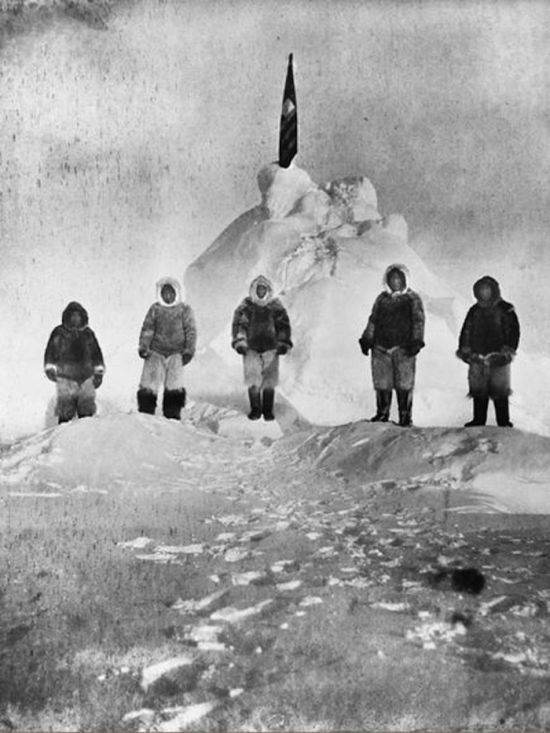 Ảnh chụp đầu tiên của Bắc Cực, 1909