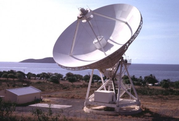 Một anten VLBA trên quần đảo Virgin