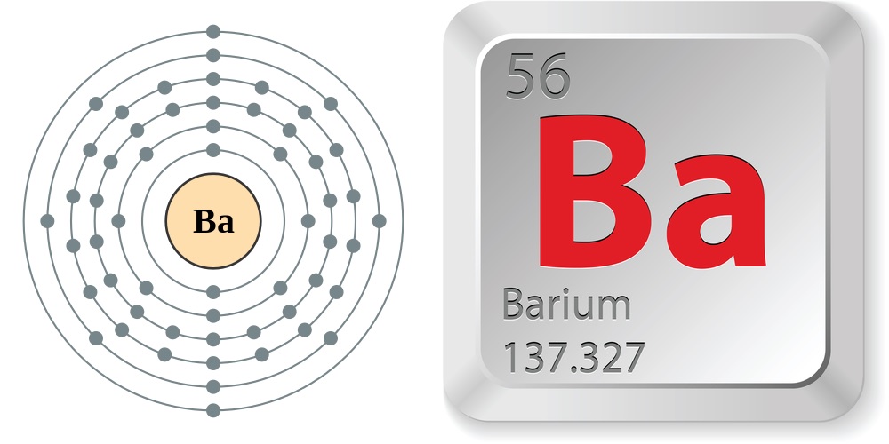 Cấu hình electron và các tính chất nguyên tố của barium