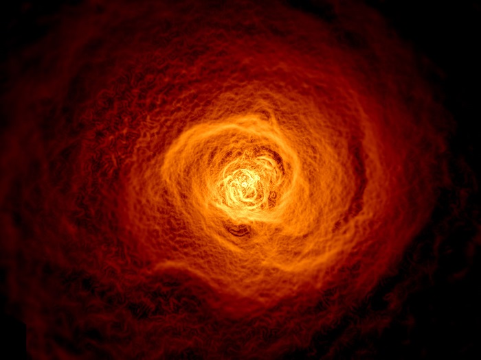 Ảnh chụp tia X của đám thiên hà Perseud Ảnh chụp tia X của đám thiên hà Perseud