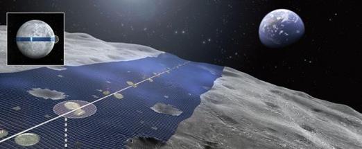 Nhật Bản muốn xây dựng nhà máy điện mặt trời trên mặt trăng