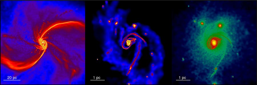 Các lỗ đen siêu khối lượng sinh ra bởi sự hợp nhất thiên hà