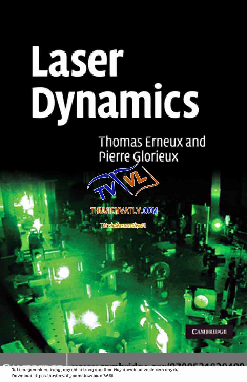 Laser Dynamics (2010)