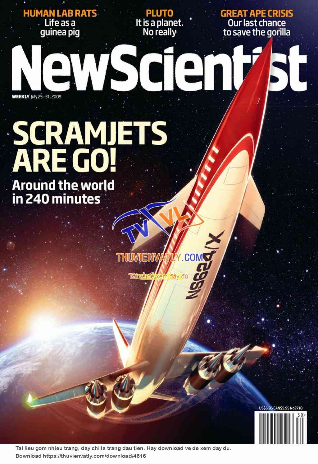 New Scientist July 25 2009
