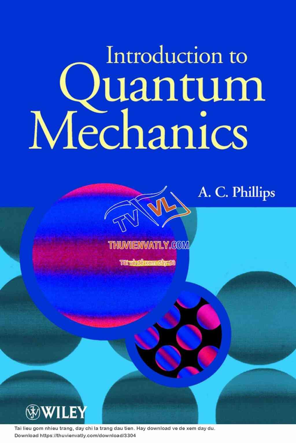 Introduction to Quantum Mechanics - A.C. Phillips