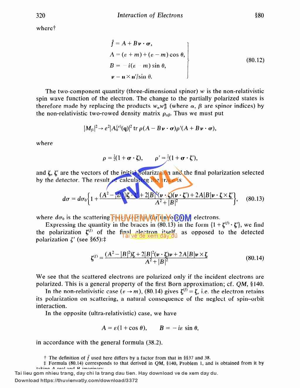 Landau L.D., Lifshitz E.M. Course of Theoretical Physics. Vol. 04b. Quantum Electrodynamics