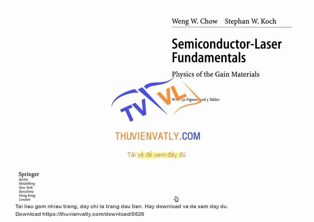 Semiconductor-Laser Fundamentals