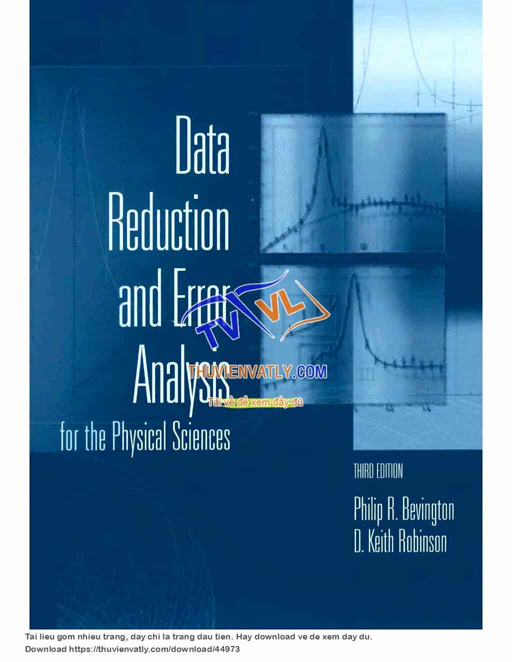 Data Reduction and Error Analysis for the Physical Sciences