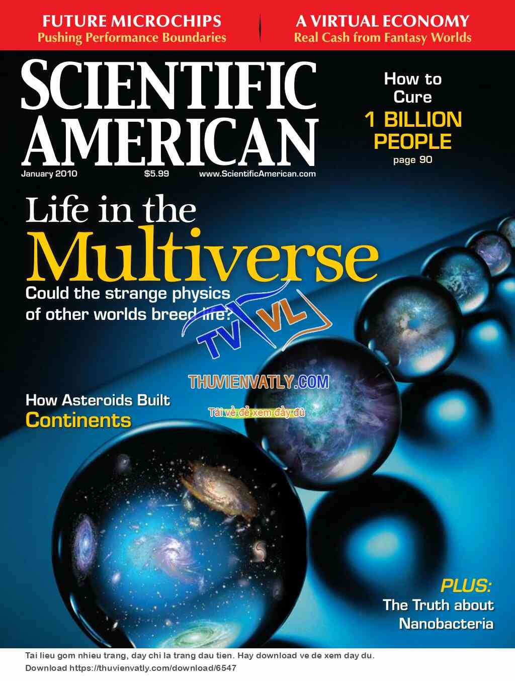Scientific American - January 2010