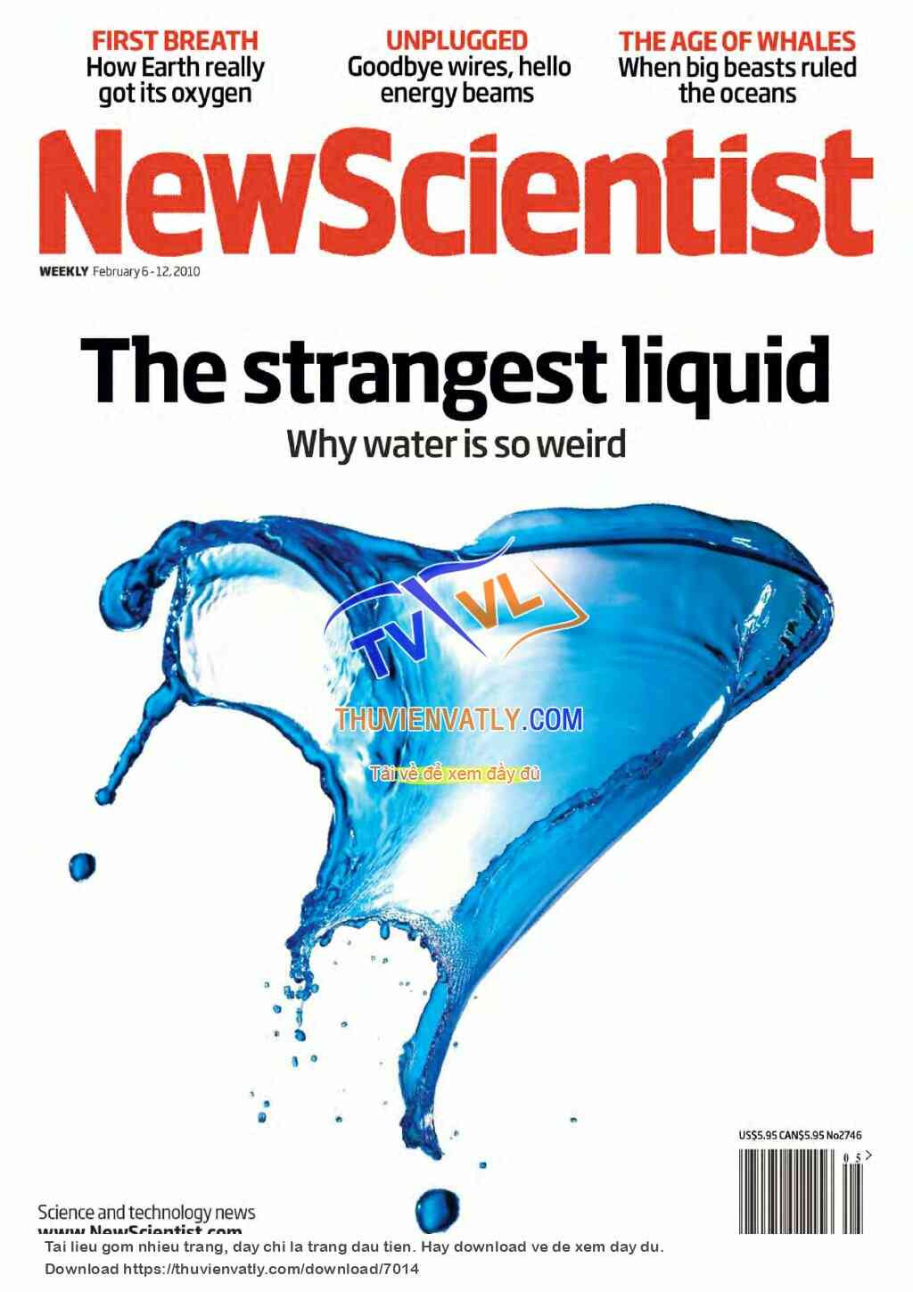 New Scientist 12 February 2010