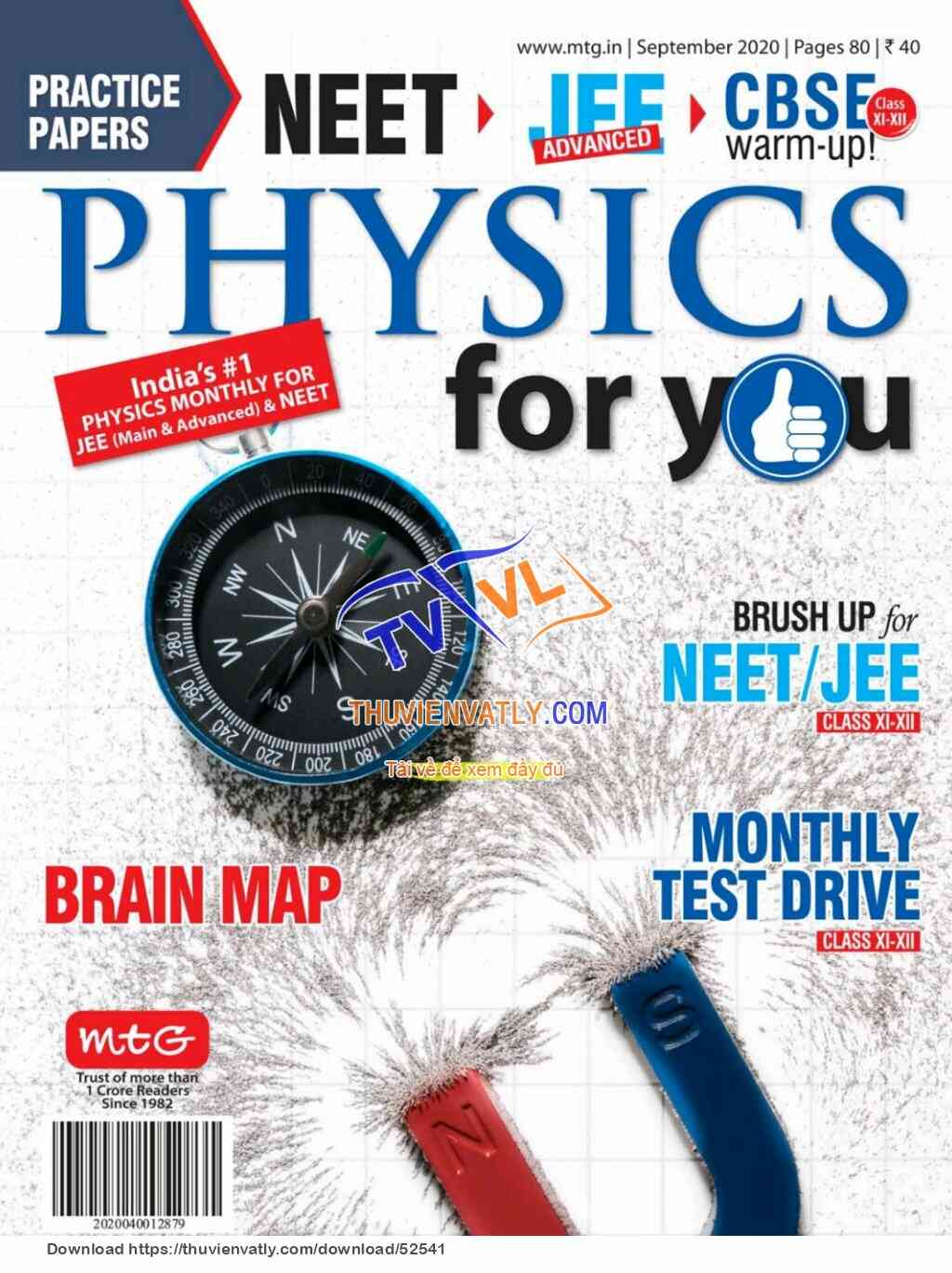 Tạp chí Physics For You tháng 9 năm 2020