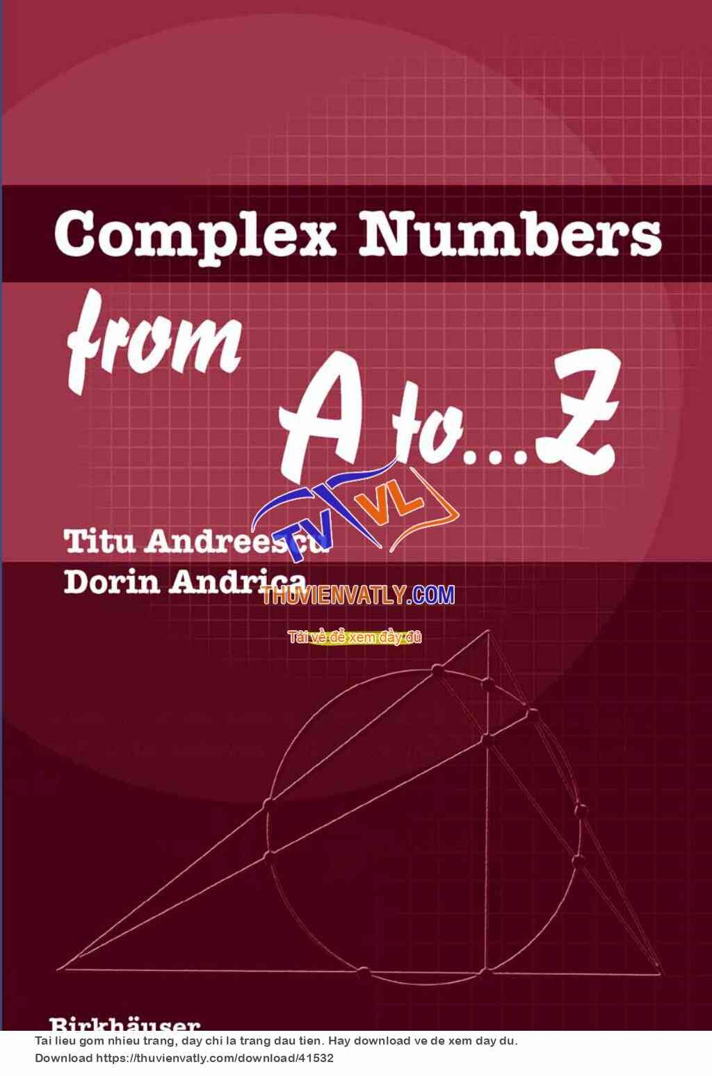 Complex Number A-Z