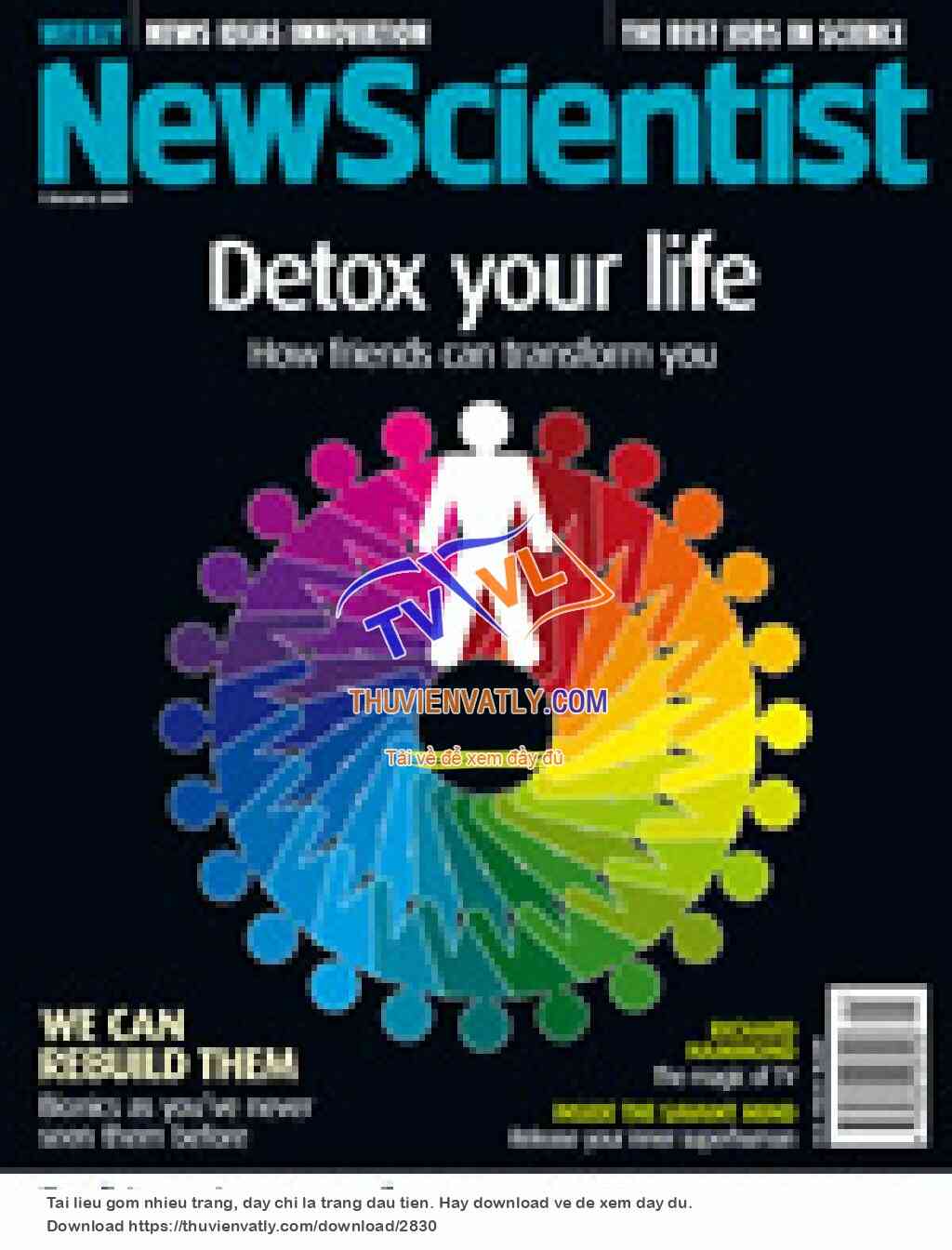 Tạp chí NewScientist, số ngày 03/01/2009
