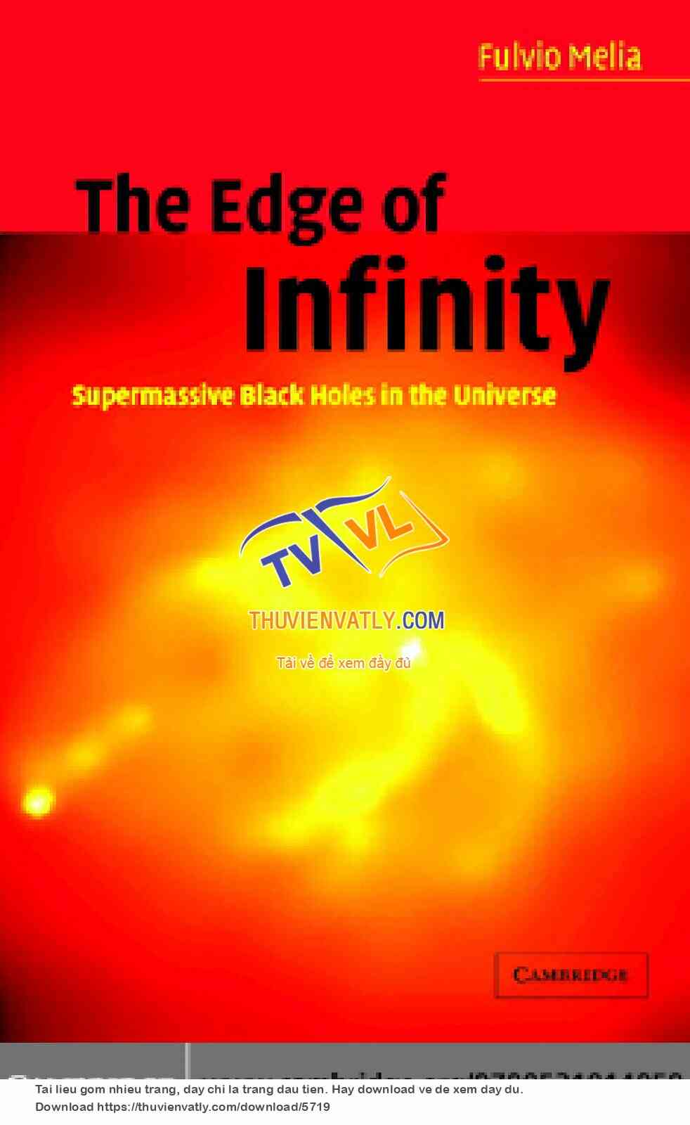 The Edge of Infinity - Supermassive Black Holes in the Universe