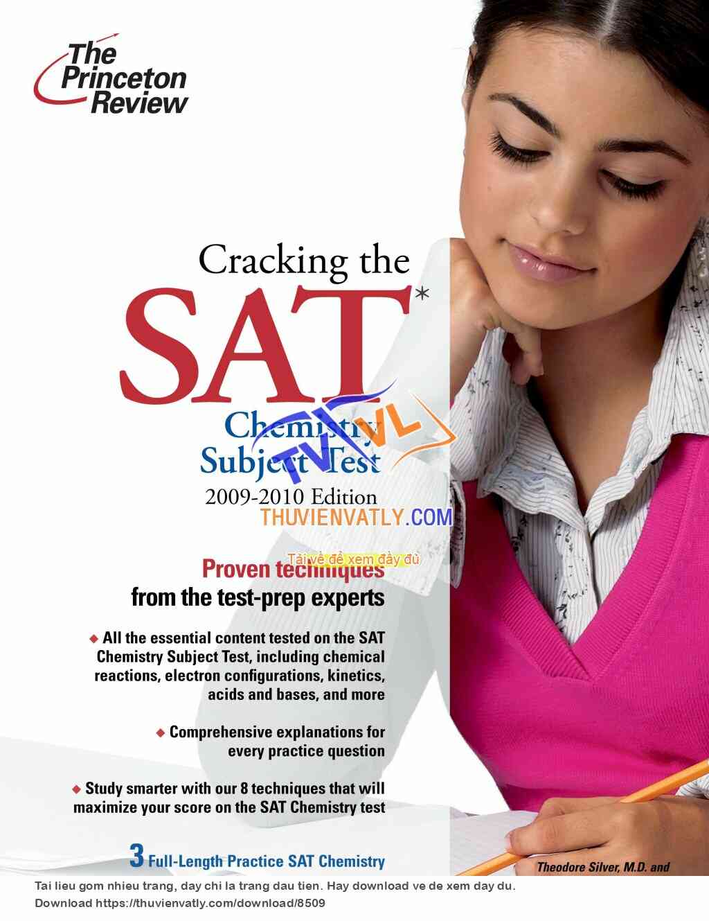Cracking the SAT Chemistry 2009-2010 Edition